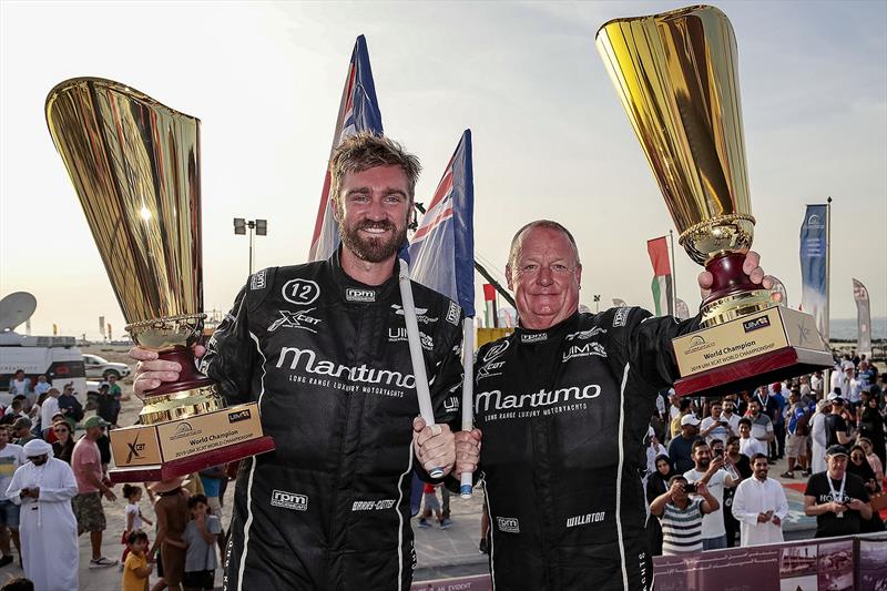 2019 UIM Xcat World Champions - Tom Barry-Cotter and Ross 'Rosco' Willlaton photo copyright Raffaello Bastiani taken at  and featuring the Power boat class