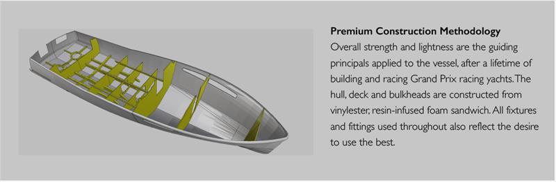 Premium construction methodology ensures maximum strength and uniformity, whilst delivering lowest possible mass. - photo © Cape Motor Yachts