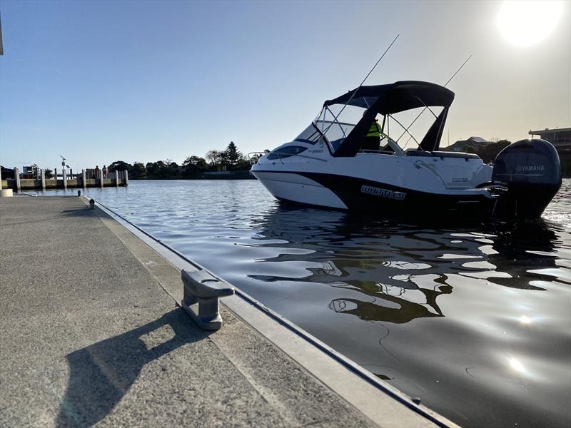 Whittley new CR 2380 Outboard (OB) photo copyright Alan Whittley taken at  and featuring the Power boat class