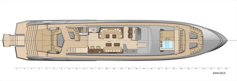 VQ115 Veloce - Main deck photo copyright Vanquish Yachts taken at  and featuring the Power boat class