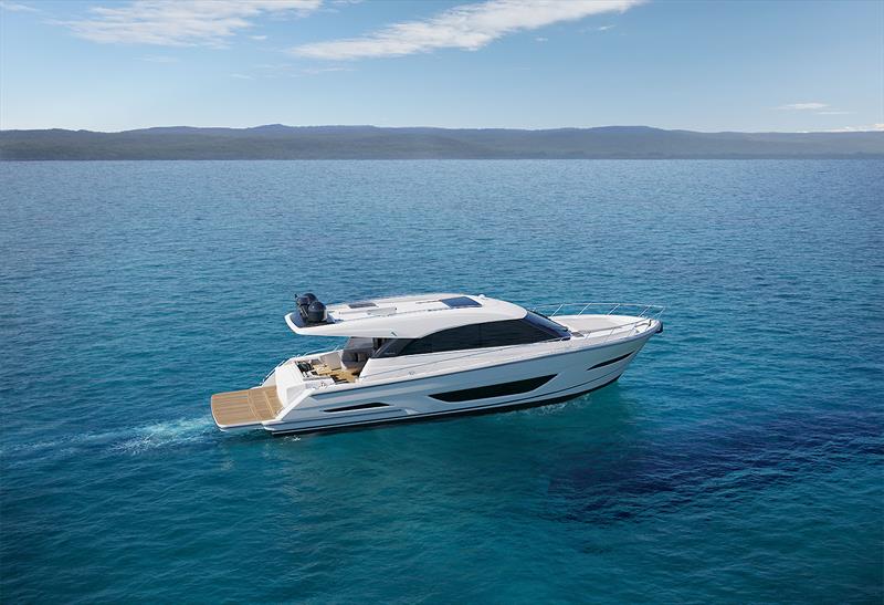 World Premiere of the new Maritimo S55 - photo © Maritimo