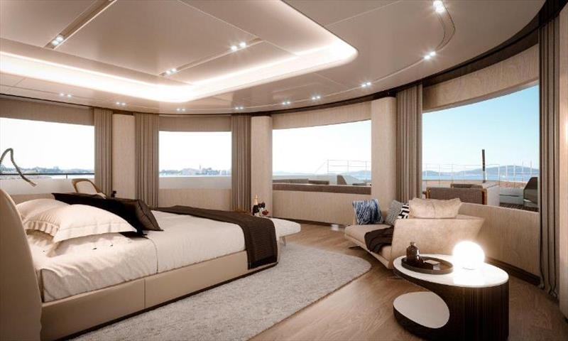 Benetti FB284 - Owner Cabin - photo © Azimut|Benetti Group