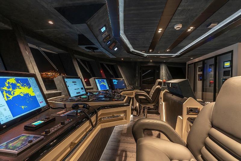 Wheelhouse photo copyright Bilgen Yachts taken at  and featuring the Power boat class