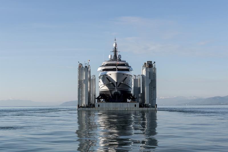 Rossinavi 70m Ice-Class superyacht Polaris - photo © MicheleChiroli