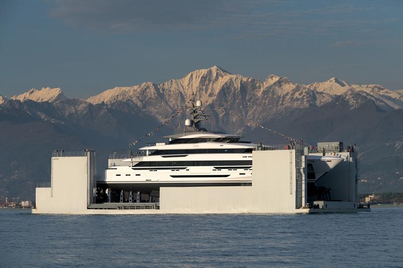 Rossinavi 70m Ice-Class superyacht Polaris - photo © Michele Chiroli