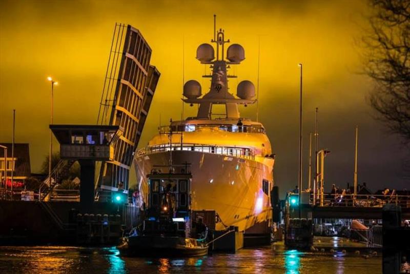 77-metre Boardwalk Project 707 photo copyright Feadship taken at  and featuring the Power boat class