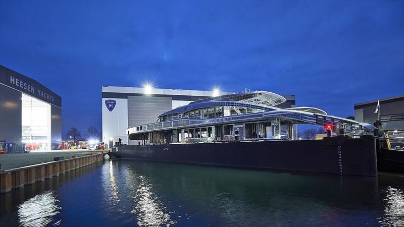 Heesen Yachts Project Sapphire, YN 19850 - photo © Dick Holthuis Photography