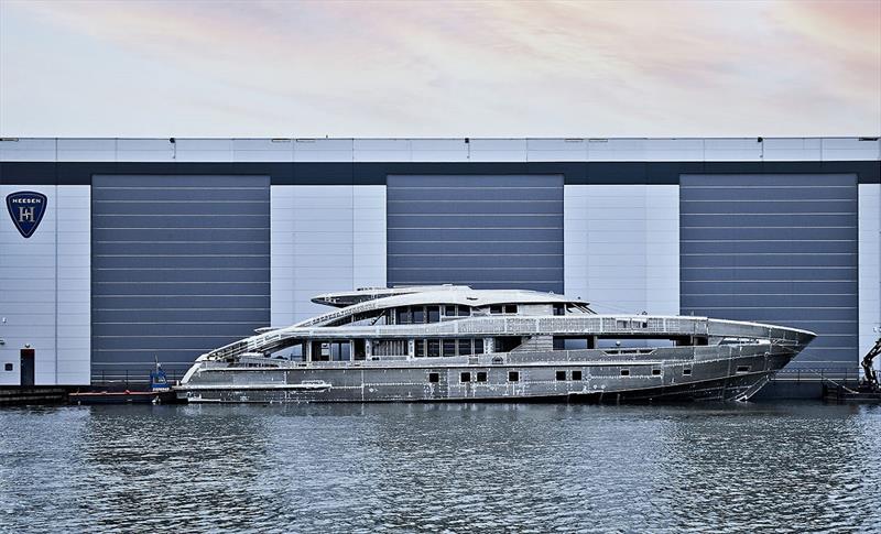 Heesen Yachts Project Sapphire, YN 19850 - photo © Dick Holthuis Photography
