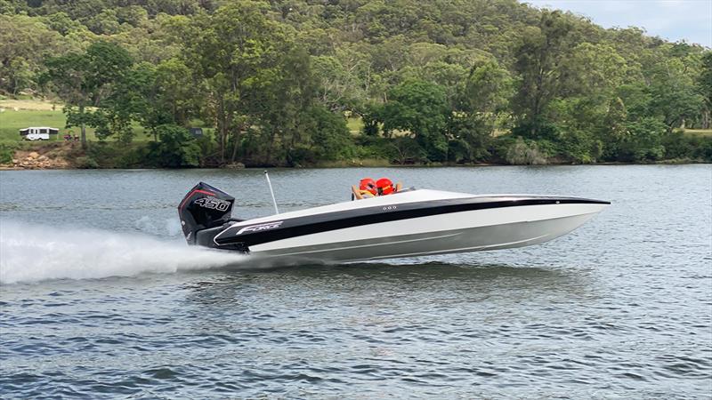 The 450R-powered Force in action photo copyright Mercury Marine taken at  and featuring the Power boat class