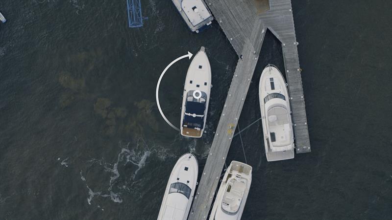 Adjust your position without drifting - Volvo Penta Assisted Docking photo copyright Volvo Penta taken at  and featuring the Power boat class