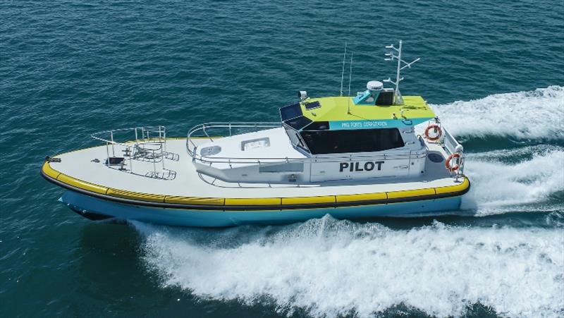 NRW XLW Class Pilot Boat running - photo © Norman R. Wright & Sons