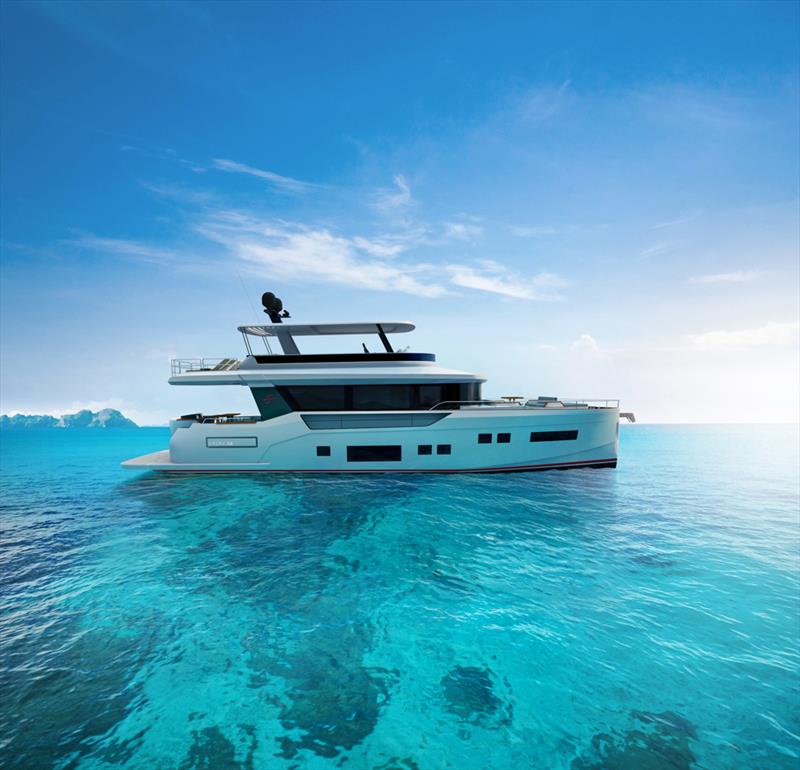 Sirena 68 photo copyright Jarung H taken at  and featuring the Power boat class