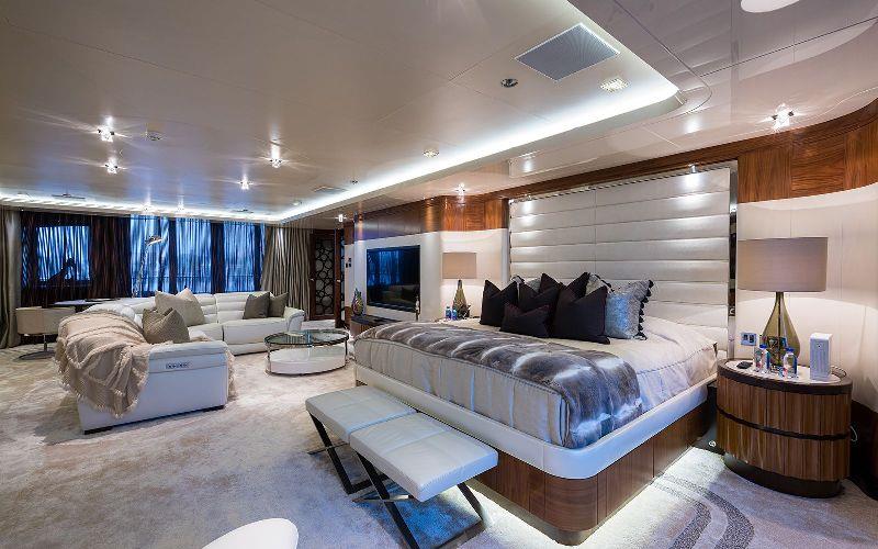 Quantum of Solace owner's suite - photo © YATCO