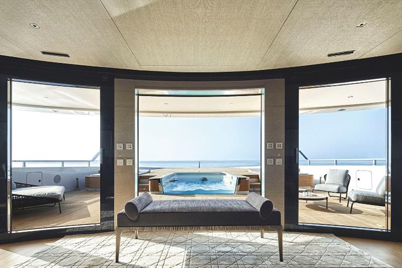 Sanlorenzo 62Steel - Owner cabin - photo © Guillaume Plisson