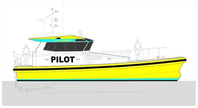 Norman R Wright and Sons pilot boat design for PNG Ports Corporation - photo © DuFLEX