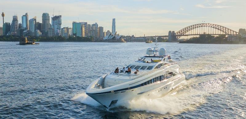 Heesen M/Y Lumir photo copyright Ray White Marine taken at  and featuring the Power boat class