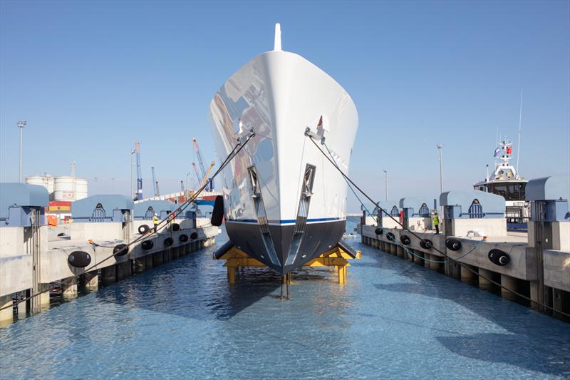 55-metre Al Waab II  photo copyright Alia Yachts taken at  and featuring the Power boat class