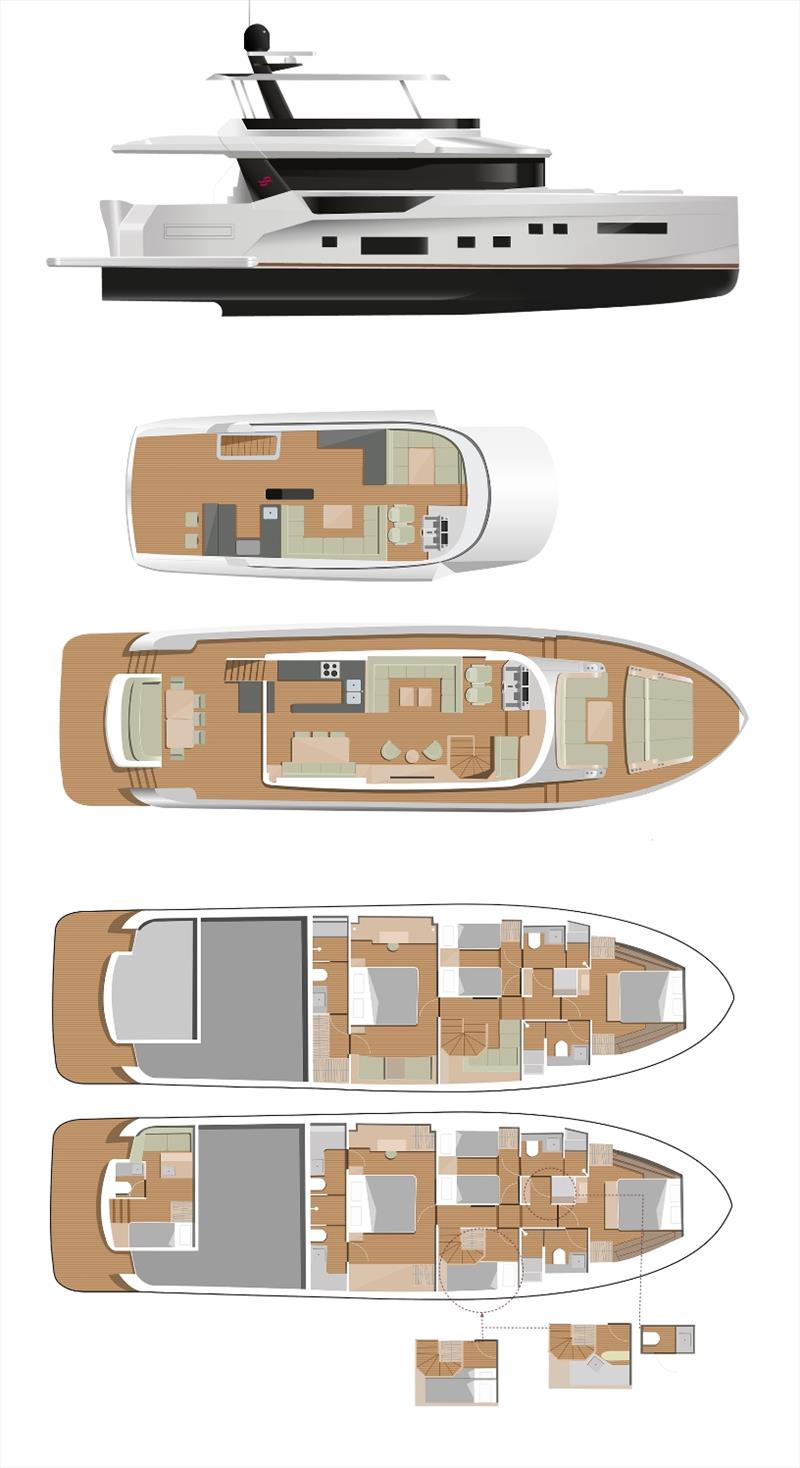 Sirena 68 - photo © Sirena Yachts