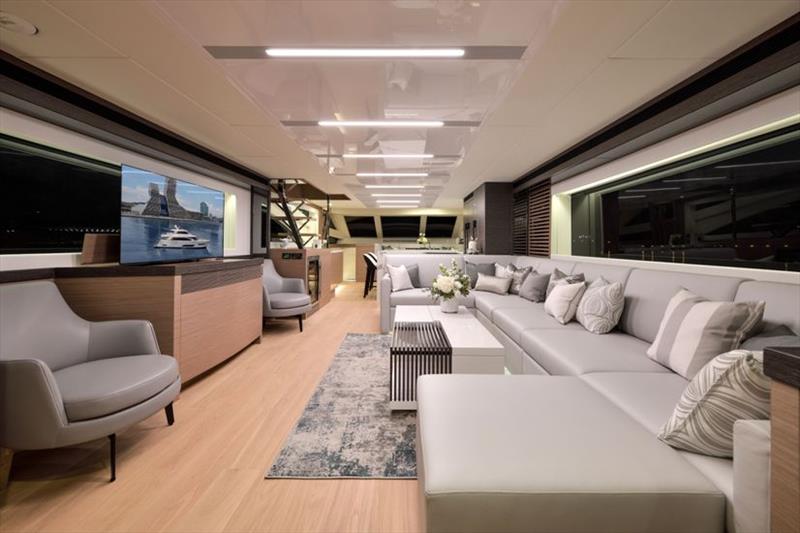 E81 salon - photo © Horizon Yachts