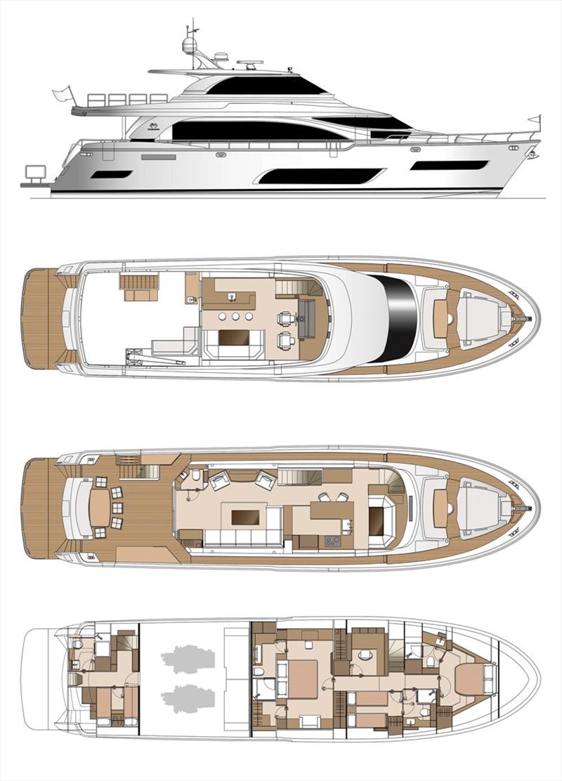 Horizon E81 Hull 2 - photo © Horizon Yachts