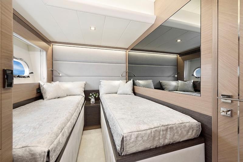 Horizon E81 Hull 2 - Guest Stateroom - photo © Horizon Yachts