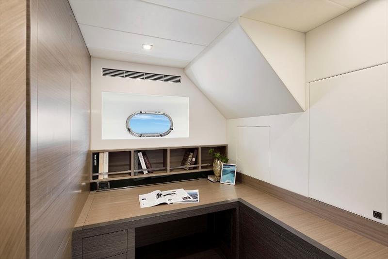 Horizon E81 Hull 2 Port Office - photo © Horizon Yachts