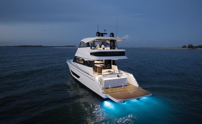 The glorious Maritimo M55 photo copyright Maritimo taken at  and featuring the Power boat class