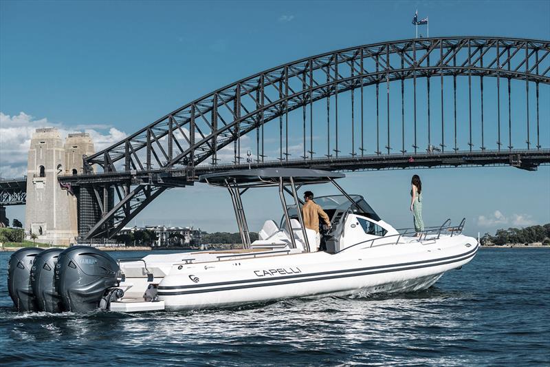 Power to explore and standout – Capelli Tempest 44, photo copyright Short Marine taken at  and featuring the Power boat class