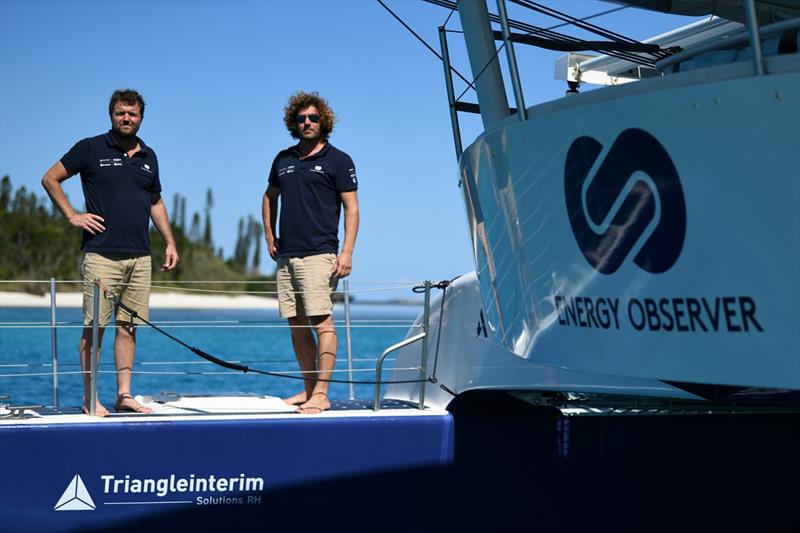 Triangle Intérim Solutions RH joins Energy Observer project - photo © Energy Observer Productions - Judith Rostain
