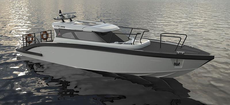 The Kvitbjorn vessel - photo © Volvo Penta