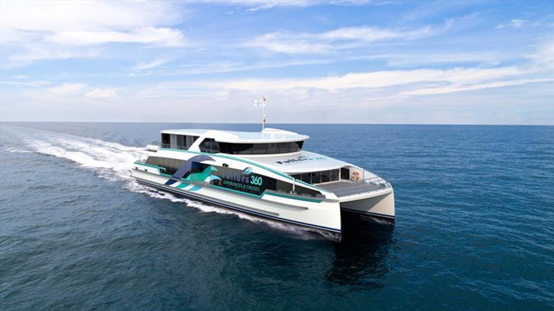 Incat Crowther 32 electric ferry - photo © Incat Crowther