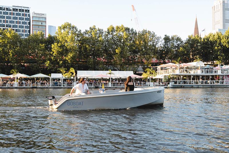 GoBoat photo copyright Matthew Wheare taken at  and featuring the Power boat class