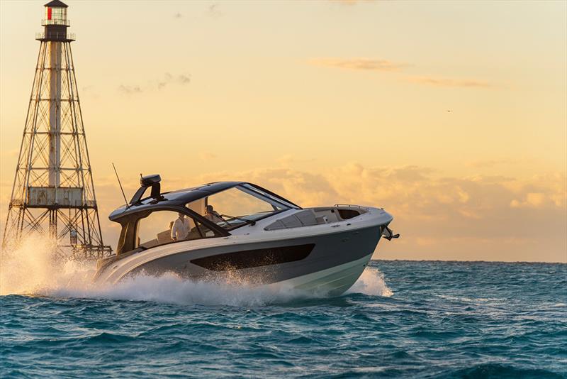 Sundancer 370 Outboard photo copyright Sea Ray taken at  and featuring the Power boat class