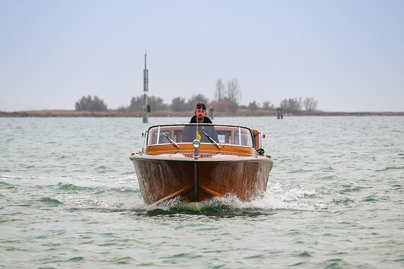 Hybrid taxi for Venice photo copyright Simrad taken at  and featuring the Power boat class