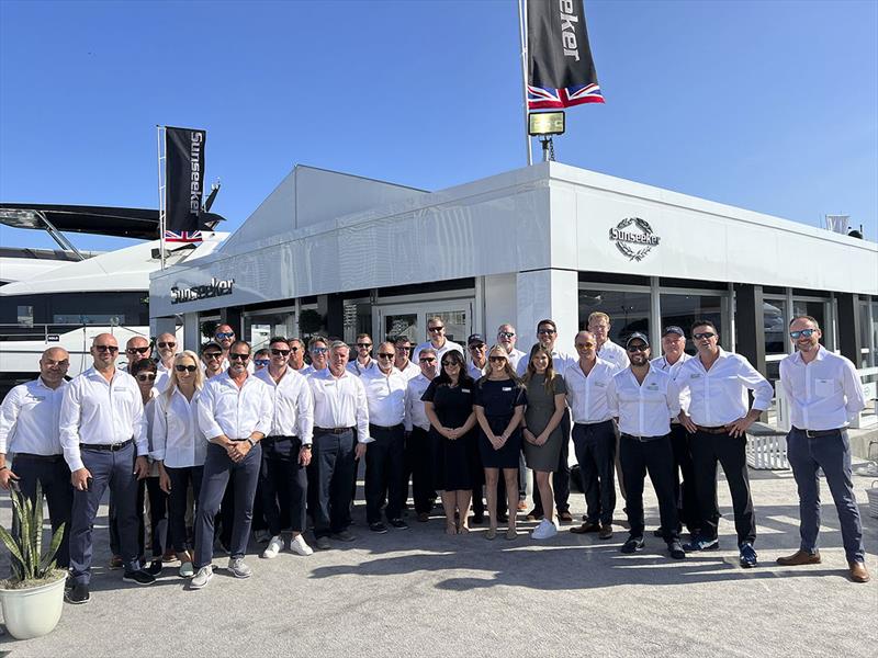 Sunseeker secures £30M in retail sales at Miami International Boat Show photo copyright Sunseeker International taken at  and featuring the Power boat class