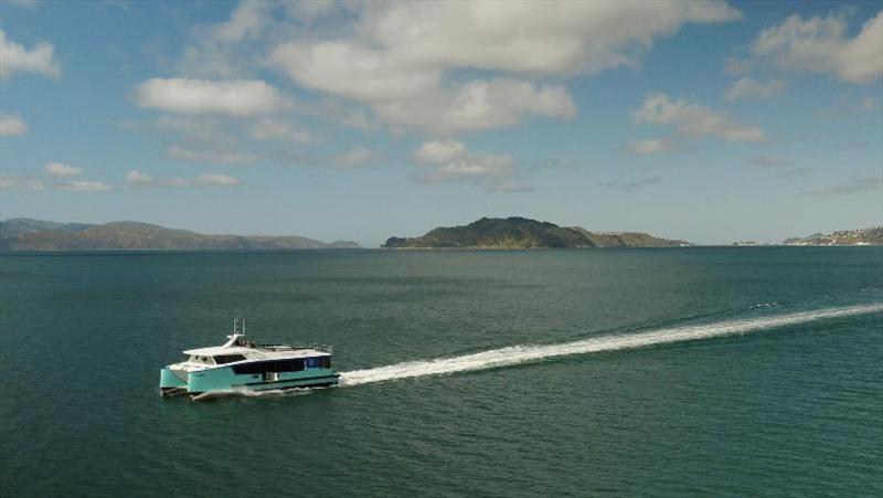 Ika Rere fitted with a Thordon seawater lubricated propeller shaft arrangement photo copyright Will Nelson taken at  and featuring the Power boat class