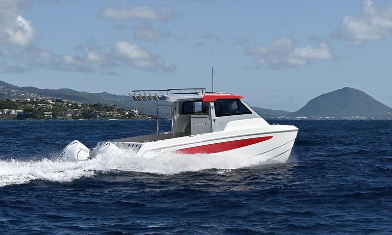 Aquila Molokai Cat 28 - This Cuddy version looks really impressive, and so totally useful - photo © Aquila Boats