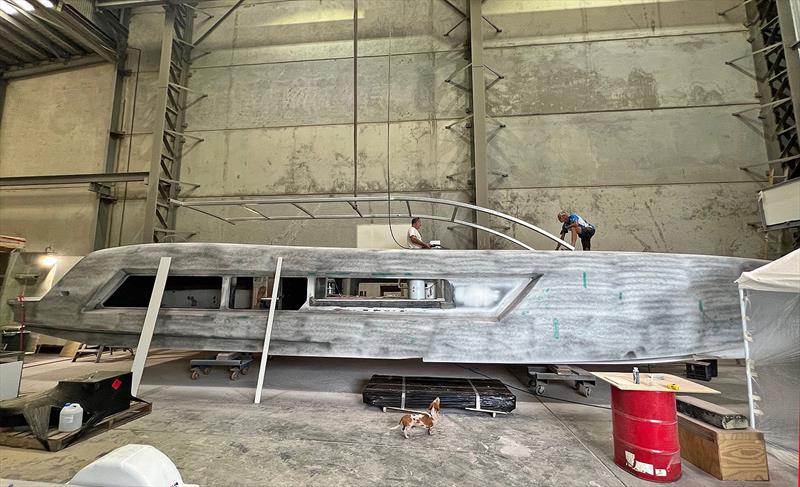 50' CC in build right now - photo © Pacific Project Consultants