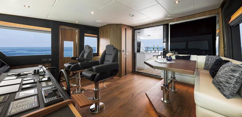 FD90 - Pilot house - photo © Horizon Yachts