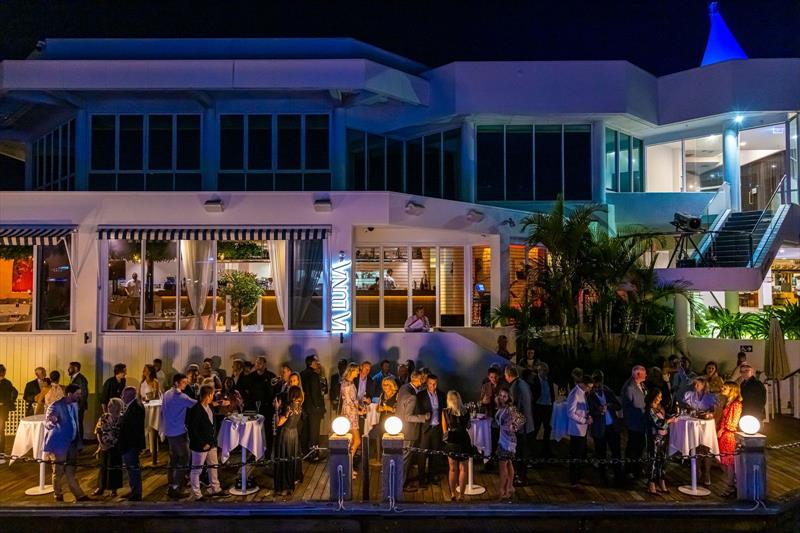 The venue was buzzing with excitement over the 78 Motor yachts grand entrance. - photo © Riviera Studio