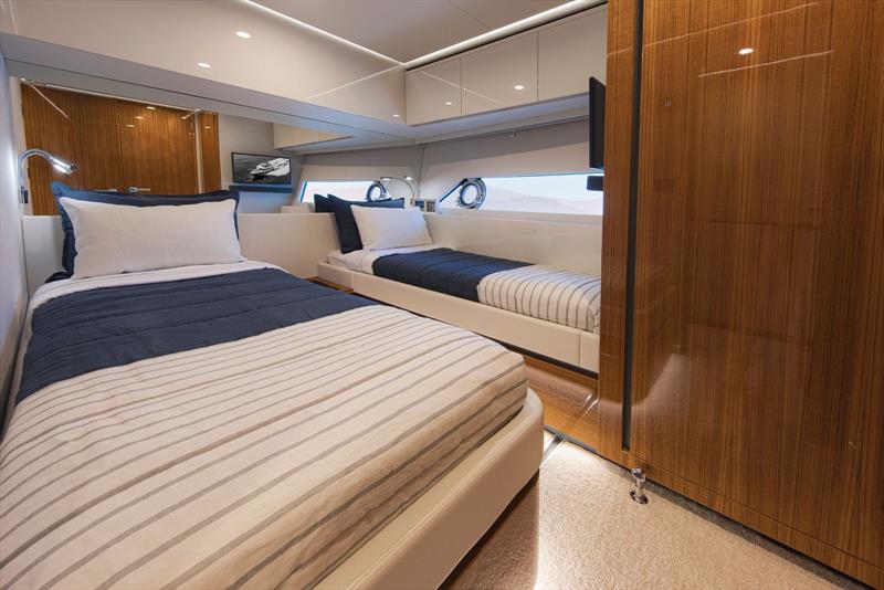 Riviera 78 Motor Yacht Port Stateroom - photo © Riviera Studio