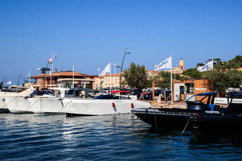 Mercurio OMV dock St Tropez - photo © Canados Yachts