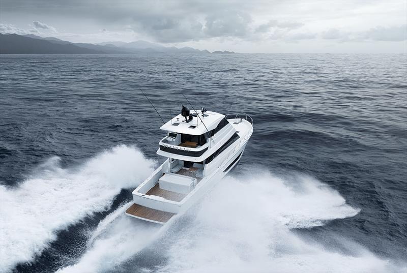Offshore fishing or cruising with the new M600. - photo © Maritimo