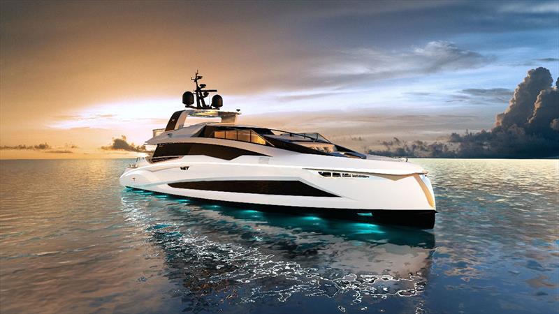 M/Y Tecnomar EVO 120 - photo © The Italian Sea Group