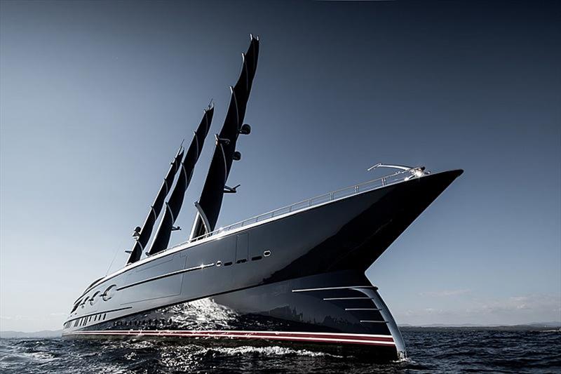 Oceanco Black Pearl - photo © Tom Van Oossanen