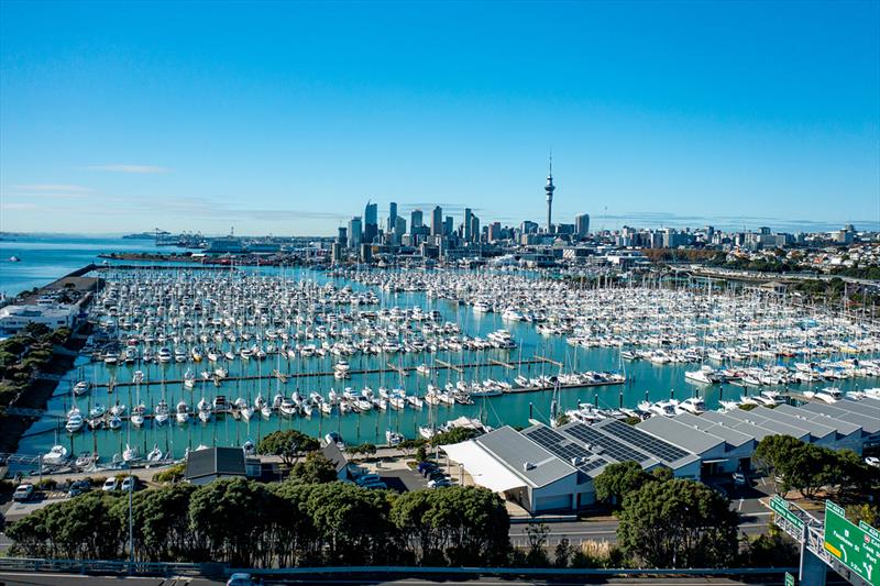 Westhaven Marina - New Zealand's first Gold Anchor Marina photo copyright Marina Industries Association taken at  and featuring the Power boat class