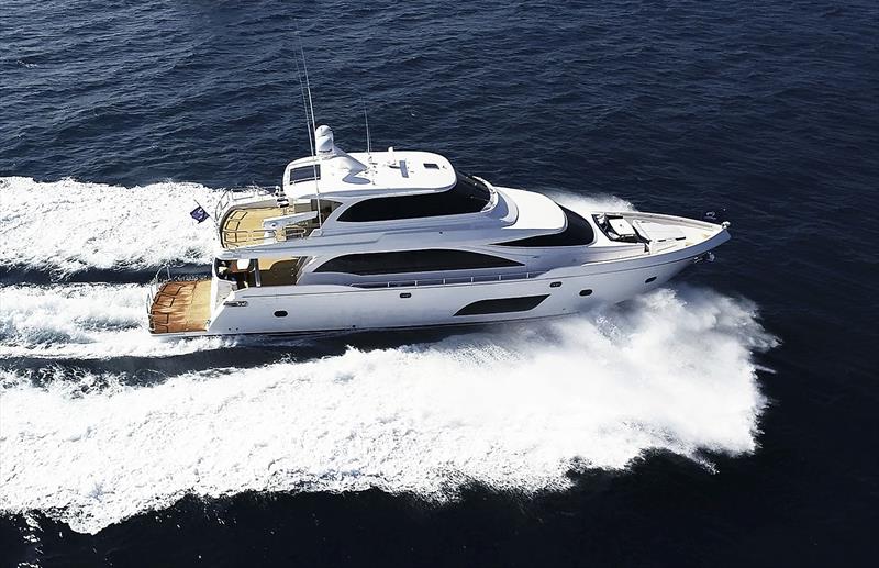 Horizon E75 Hull 75 photo copyright Horizon Yachts taken at  and featuring the Power boat class