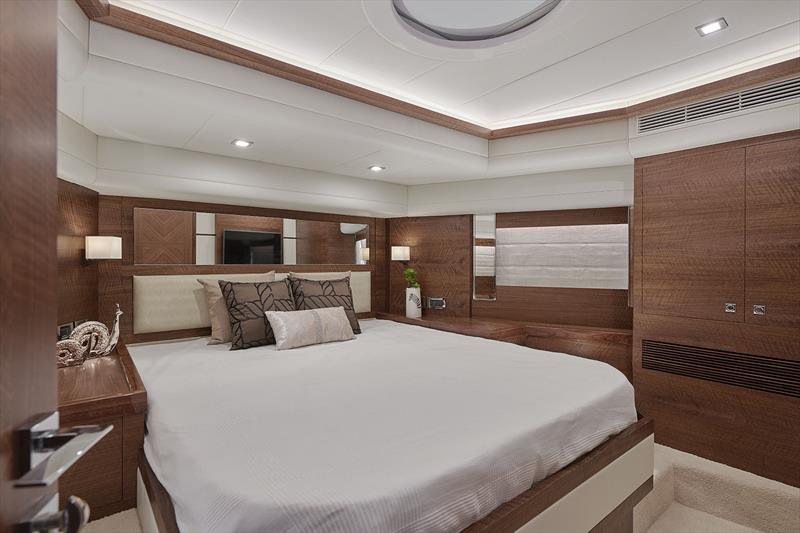 Horizon E75 Hull 75 VIP Stateroom photo copyright Horizon Yachts taken at  and featuring the Power boat class