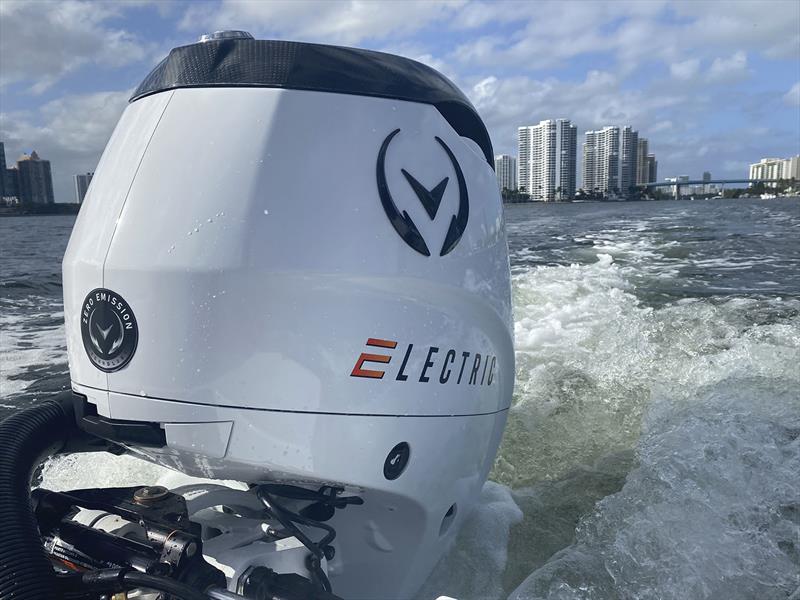 E-Motion Electric Powertrain photo copyright Vision Marine Technologies taken at  and featuring the Power boat class