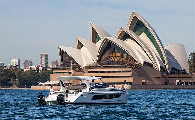 Aquila boat in Sydney photo copyright John Curnow taken at  and featuring the Power boat class